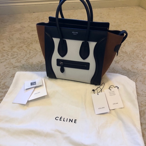 Céline MICRO LUGGAGE, Multi Baby Grain Calfskin - Picture 2 of 8